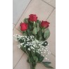 Bouquet de 3 Roses